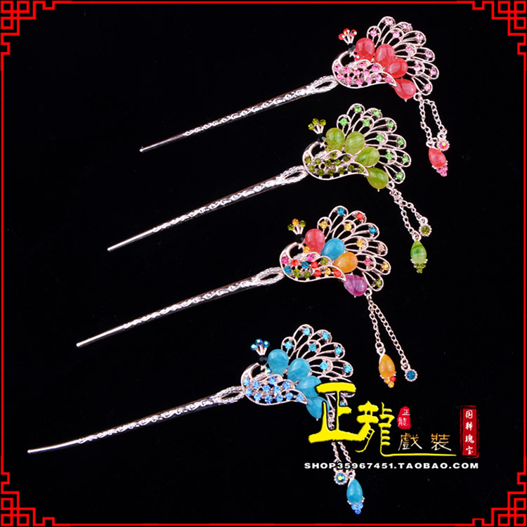 城西头饰化妆用品饰品花旦小姐青衣头饰簪子发簪 发簪