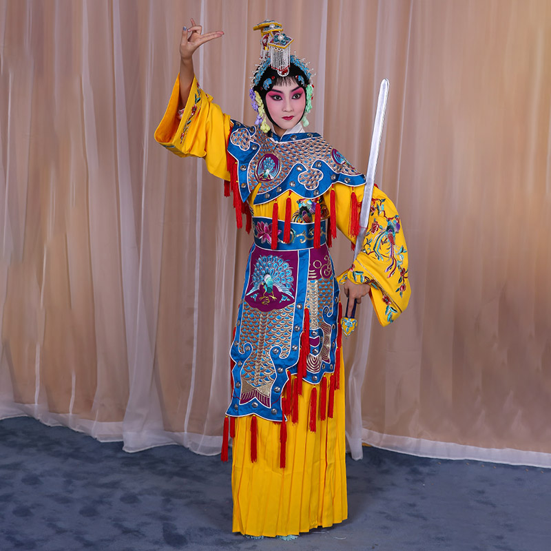 城西霸王别姬虞姬服 软绉别姬服